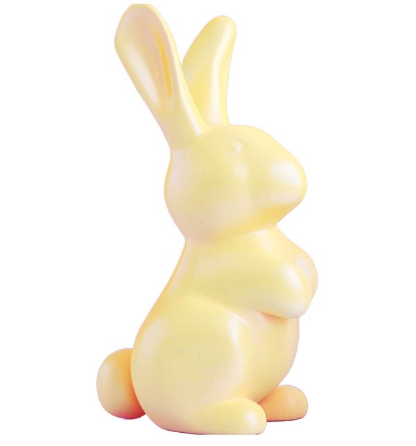 Coniglietto di Pasqua in ceramica