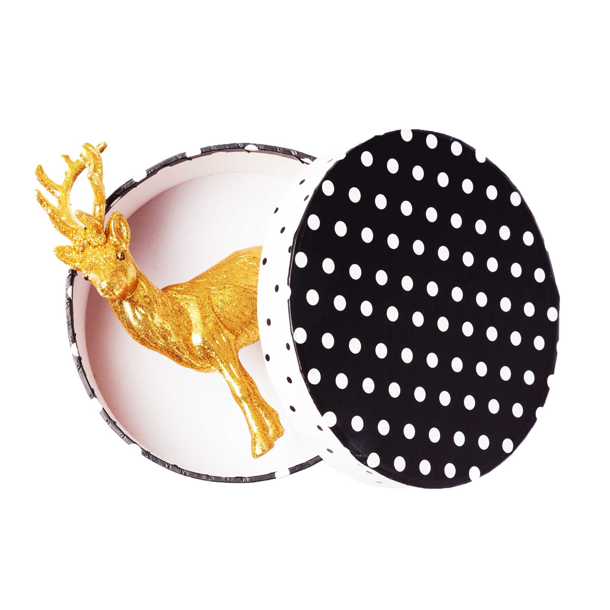 Weihnachtsmann Rentier Weihnachtsdekoration Figur